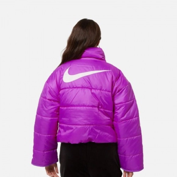 Nike SPORTSWEAR THERMA-FIT REPEL REVERSIBLE JACKET DQ6864-551 VIVID PURPLE/OLIVE - Picture 3 of 8